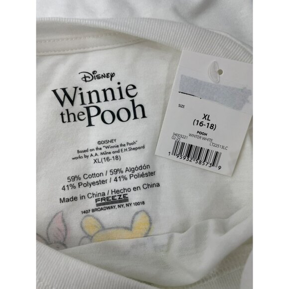 Disney Winnie The Pooh & Friends Womens Graphic T Shirt Eeyore Tigger Piglet XL - Picture 8 of 9